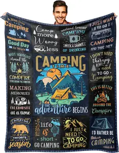 Camping Gifts, Cool Camping Gifts, Camping Gifts for Men/Women/Couples, Camper Gifts, Camping Essentials, Camping Accessories, Rv Gifts, Best Gifts for Rv Owners, Camping Blanket