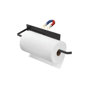 Magnetic Paper Towel Holder – Fridge & Wall Mount Roll Rack, Toilet Paper & Towel Organizer for Kitchen, Bathroom, RV, Pantry & Home Storage