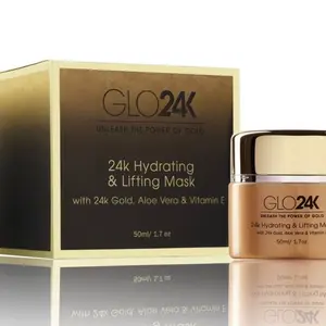 Hydrating and Lifting Mask from Glo24k Moisture Skin Repair. 50 ml Facial wrinkle repair