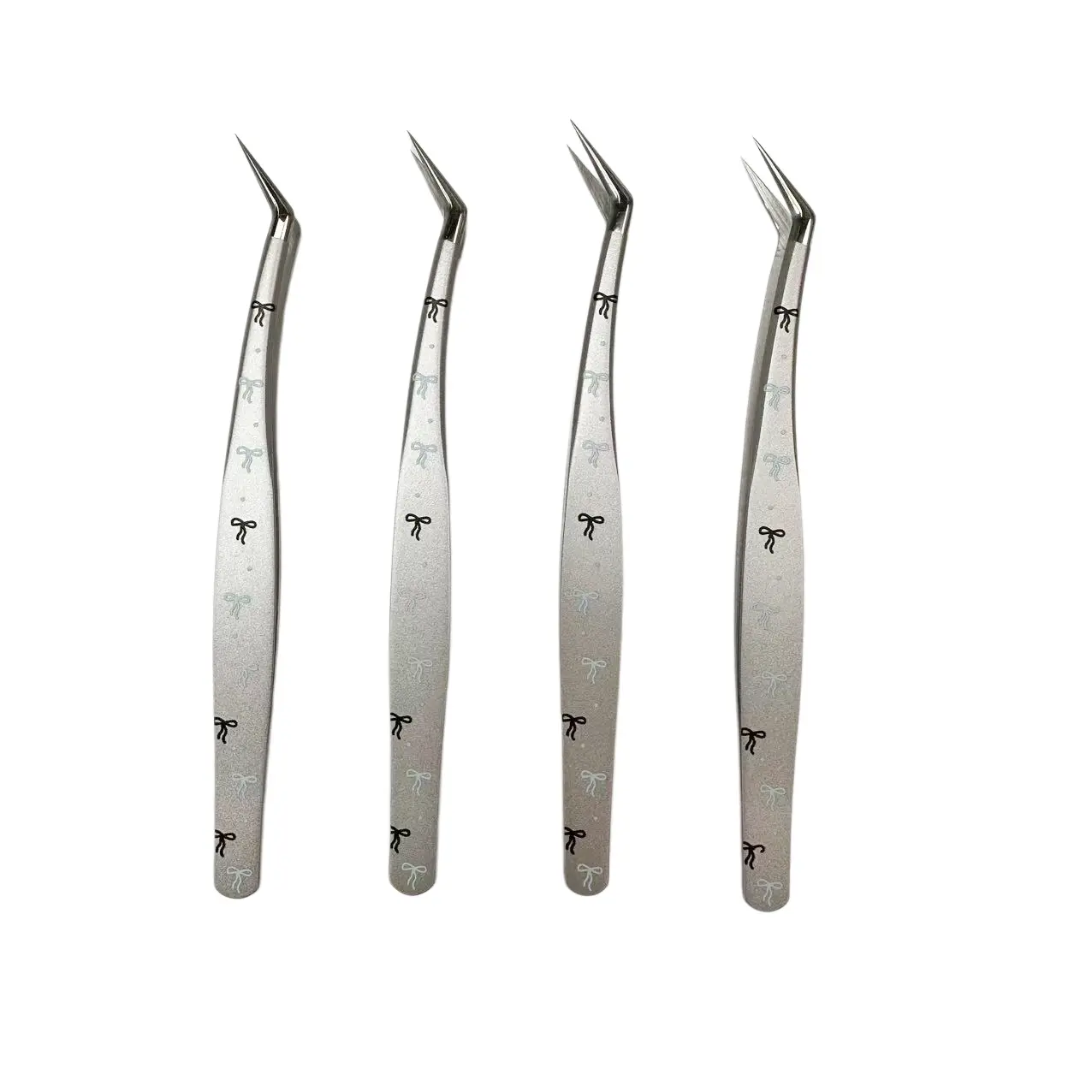 Bow Decor Tweezers for Journaling & Sticker Application, Precision Craft Tweezers for Scrapbooking, DIY Projects & Decoration