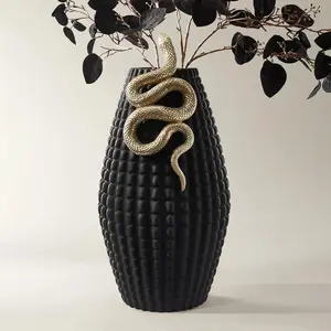 Z Gallerie Serpent Vase Home Decor Accessory Home Decoration Ornaments Matte Geometric Decorative Z Gallerie Serpent Vase Home Decor Accessory Home Decoration Ornaments Matte Geometric Decorative