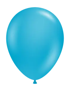 11" TUFTEX Turquoise Balloons 100ct Bag #10049