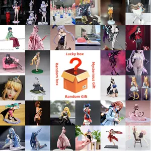 Random Anime Figure Bundle: Perfect Christmas Gift for Fans! Creative Sculptures for Car Dashboards, Home Decor, or Anime Displays. Limited Edition Collectibles Inside! Craft Figurine