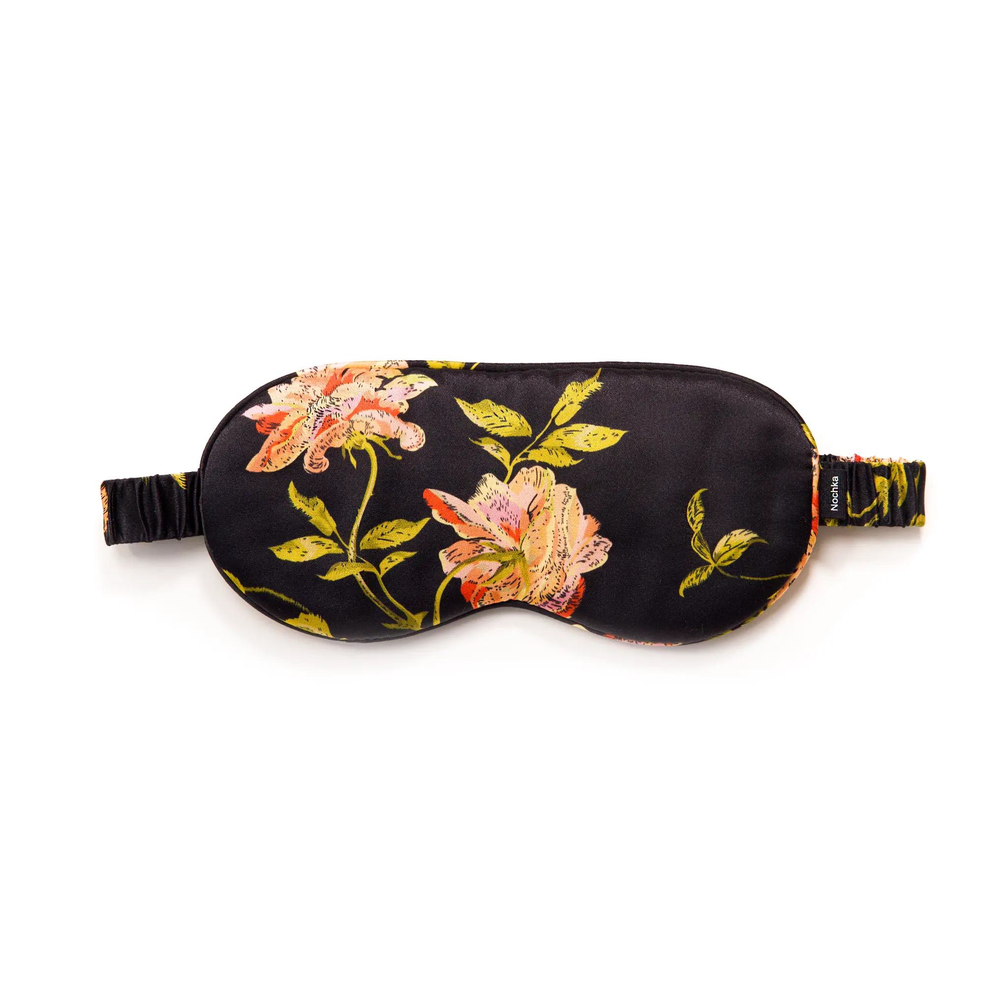 NOCHKA 100% Pure Mulberry Silk Sleep Mask – Handmade Luxury Eye Mask for Deeper Sleep, Anti-Aging, Light Blocking & Skin Soothing | Ultra-Soft, Hypoallergenic & Travel Friendly