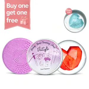 Makeup Brush Cleaner Soap – Deep Clean Wash Bar for Brushes & Sponges | Easy Rinse, Fresh Scent, No Residue Makeup Tool Cleaner Makeup brush cleaner Essential gifts for Mother's Day