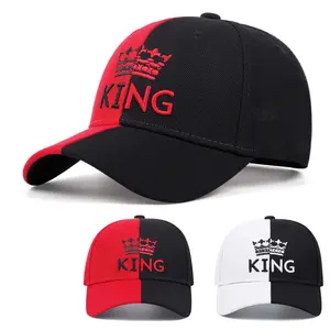 Men / Woman Adult Trucker Cap KING Crown letters Embroidered Design Breathable Baseball Cap Outdoor Activity Adjustable Casual Wear Hats Travel Tourism Beach Holiday Hat