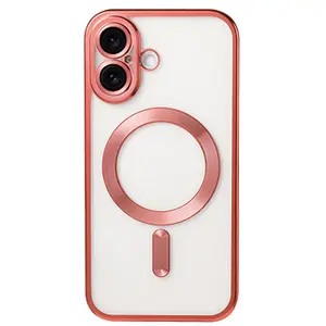 For iPhone 17 Series – MagSafe Electroplate: crystal-clear minimalist CD ring armor that shields your screen from scratches and cracks， gap free. for  iPhone 17, For iPhone 17 Pro Max,For iPhone 17 Pro, and For iPhone 17 Air.