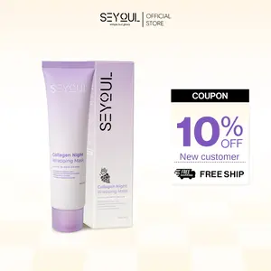 Seyoul Collagen Wrapping Mask 50ml – Firming & Hydrating 80% Fresh Collagen Korean Night Care for Radiant Skin With Niacinamile