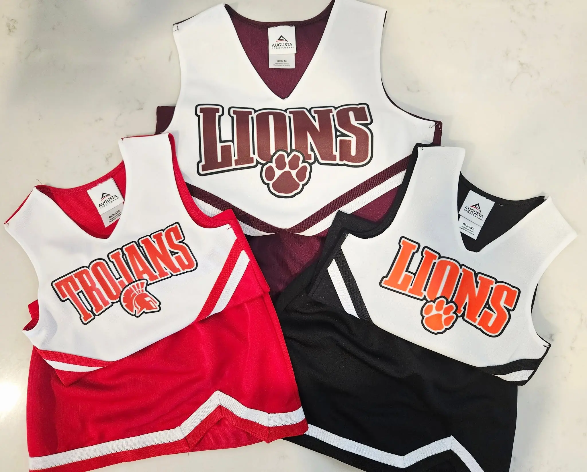 Youth Cheer Uniform (Top and Skirt)