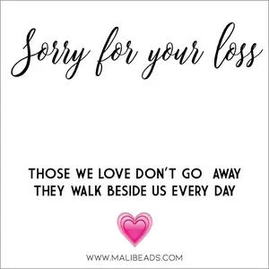 Sympathy Bereavement Card - Offering Comfort and Condolences