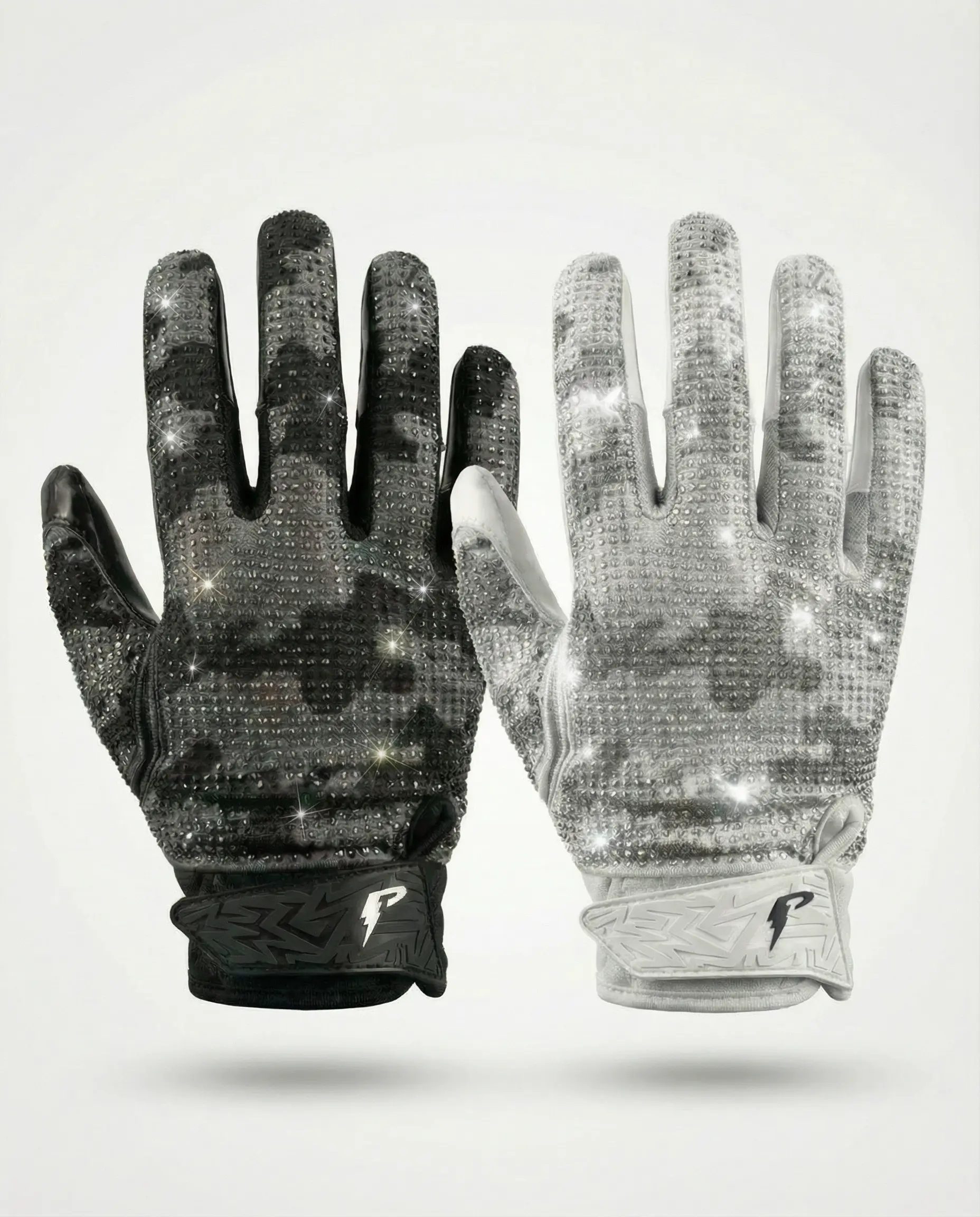 PERX Diamond Camo Football Gloves PERX Diamond Camo Football Gloves