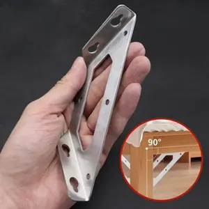 Triangular Support Frame, Furniture Bracket, Universal Corner Code Fastener, Suitable for Tables, Chairs, and Beds