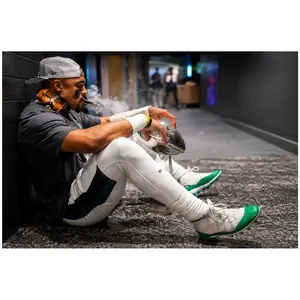 2025 Jalen Hurts fully printed light colored linen cotton wall hanging tapestry, a variety of hand washed home decor items in different sizes, suitable for cool indoor/outdoor decoration tapestries in rooms and dormitories