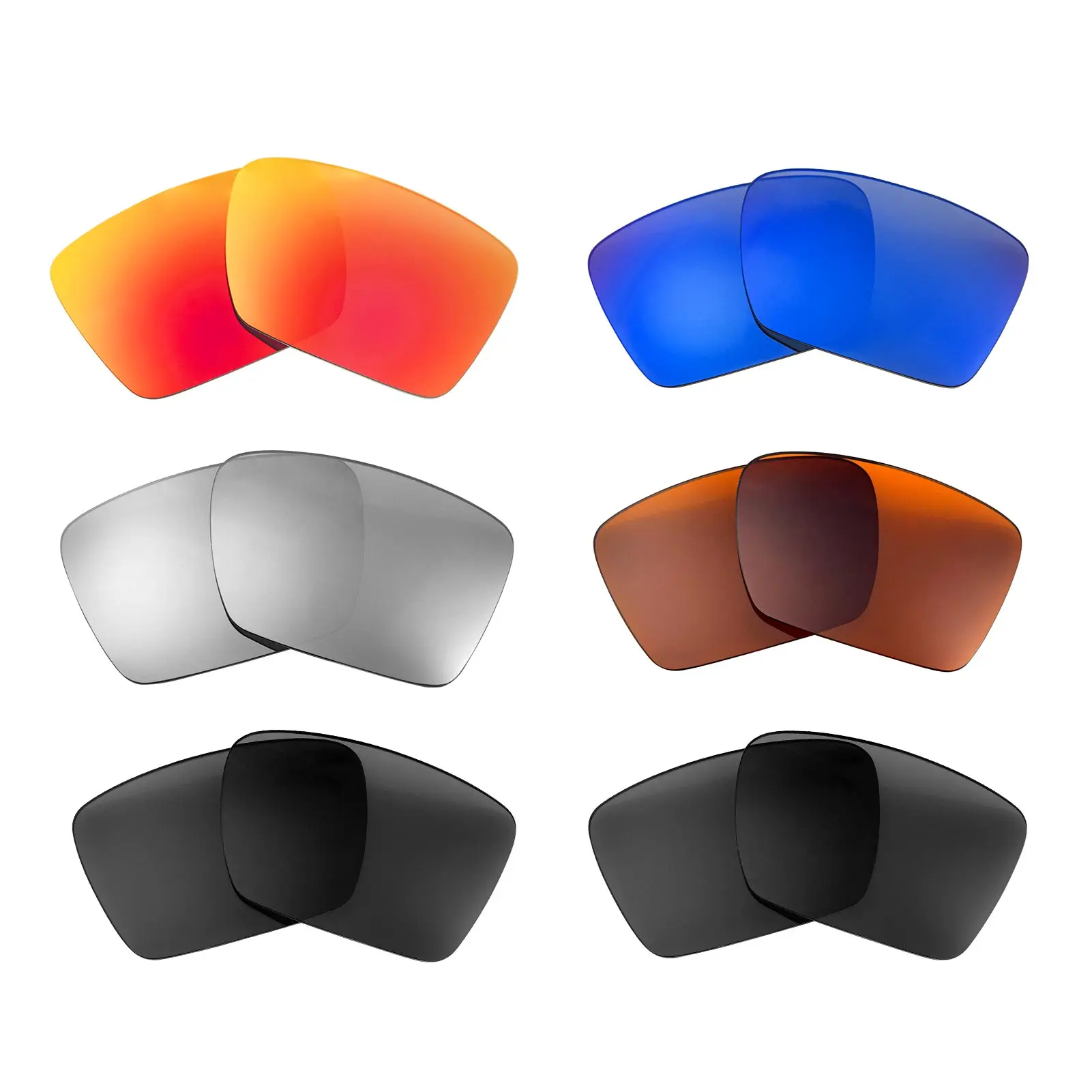 Walleva Replacement Lenses for Costa Del Mar Rincon