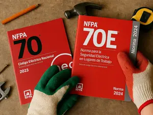 NFPA 70 NEC 2023 Spanish Edition + NFPA 70E Spanish Edition Ultimate Kit for Spanish Speaking Electricians Comprehensive Electrical Standards