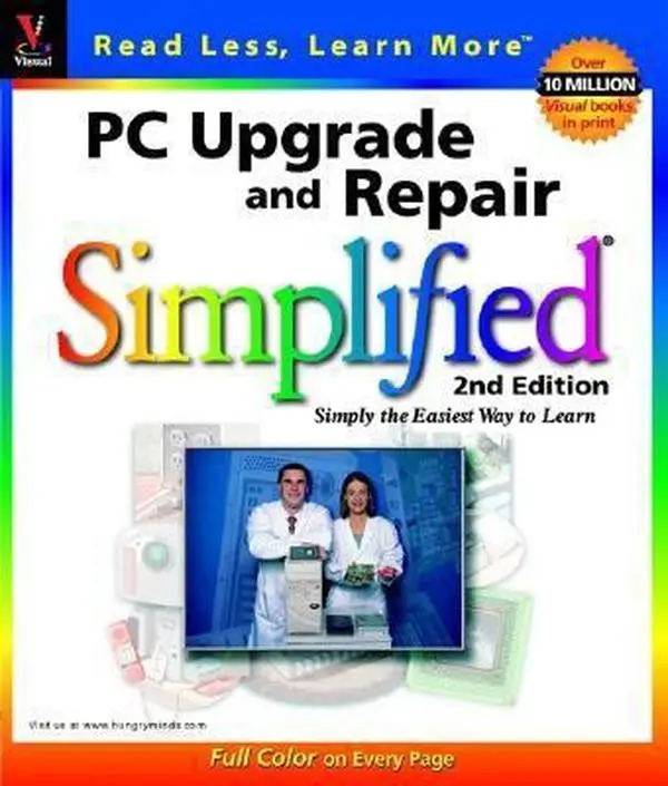Used PC Upgrade & Repair Simplified Paperback by Paul Whitehead – Guide for Memory, Hard Drives, Modems, Sound Cards, Storage Systems, Learn