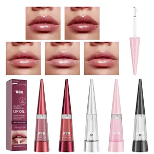 Glossy Plumping Lip Balm - deeply moisturizes and hydrates, showcasing confident charm. This product comes in a variety of vibrant shades, perfect for going out at night or for those who love bold makeup. A nourishing and moisturizing lip gloss.