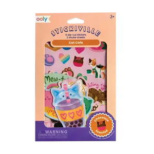 Stickiville Cat Cafe Scented Stickers Stickiville Cat Cafe Scented Stickers