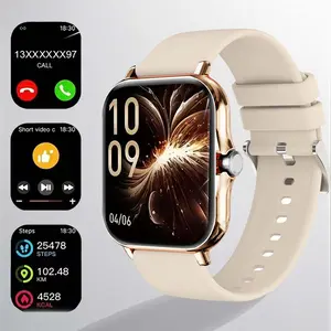 2026 New Smartwatch Bluetooth-compatible Calling/multisport Modes, Incoming Call & Sms Alerts, HD Screen, Alloy Material, USB Charging, Android/iOS Compatible, Wearable Smartwatch