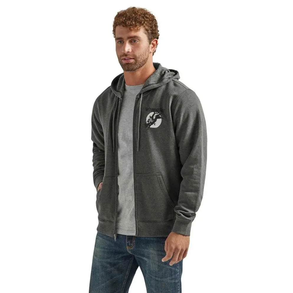 WRANGLER MEN GRAY ZIPUP JACKET JACKET 112339640