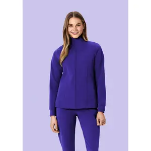 Women's Modern Scrub Jacket True Grape
