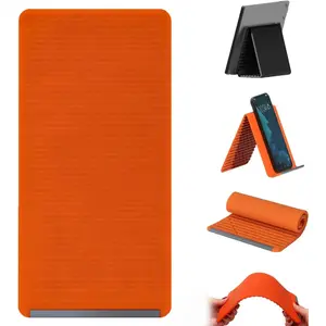 Creative Silicone Desktop Phone Stand — Non-slip, Flexible, Foldable, and Transformable Hands-Free Holder & Travel Accessory Wireless Induction Bluetooth Speaker Spiral Base Rotating Military Grade Camera Case Tough Artistic Cat charger plate, Accessories