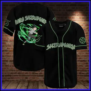 Nara Shikamaru Baseball Tee Jersey Shirt