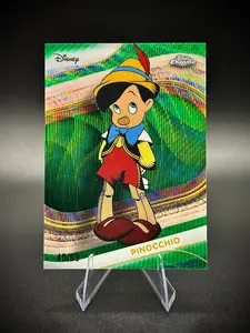 2025 Topps Chrome Disney Pinocchio Green Wave /99