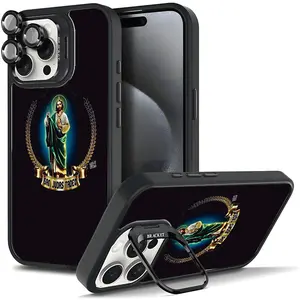 Faith-Inspired San Judas Tadeo - Protective Fit for Your Device For iphone 17/AIR 16 15 14 13 12 11 PRO PLUS MAX COOL Fashionable Tough Magnetic Durable Metal lens frame Film Bracket Stand Gift Full Protection Camera Holder Phone Cases Cover11X-L0558