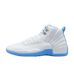 Nike Air Jordan 12 Retro GS 'Melo' 2025 Black University Red White Men's Kids Basketball Shoes True to Size Slightly Wider