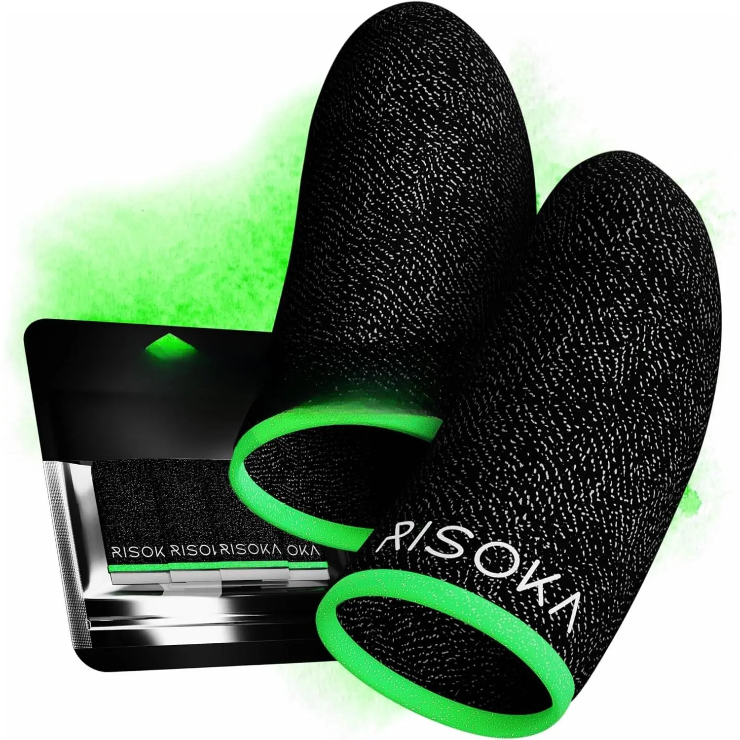 10 count Gaming Finger Sleeves -  Touchscreen Glide - Thumb Sleeve for Mobile  - Dedales Gamer Profesionales - Phone Accessories