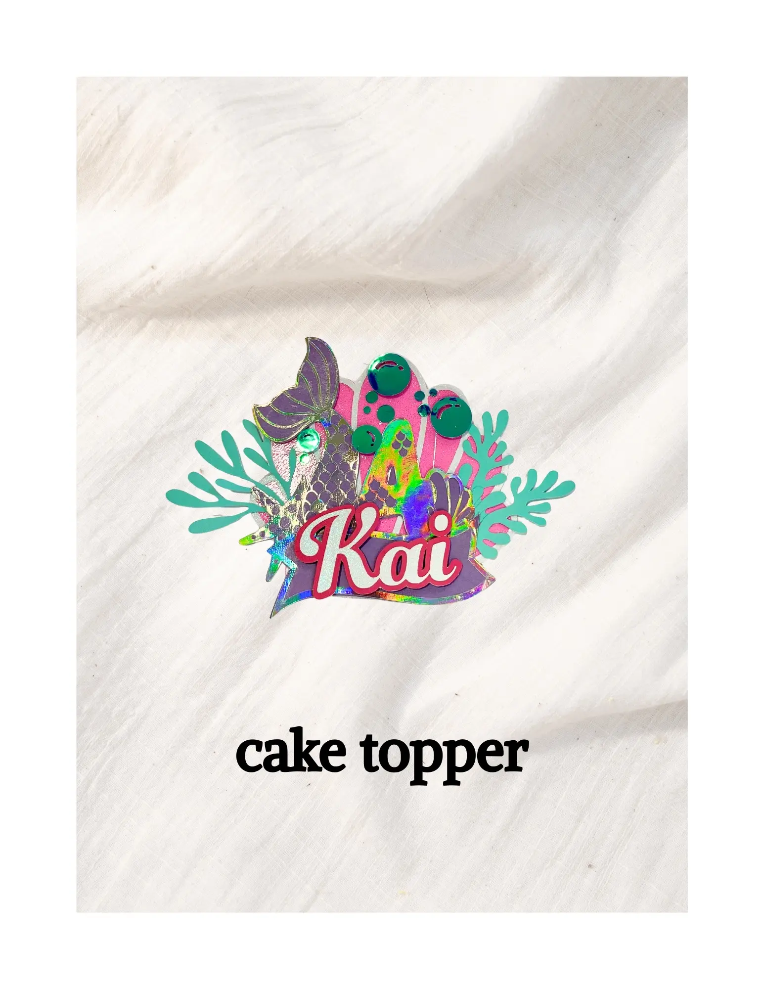 Customized Cake Toppers