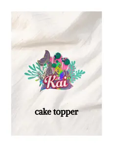 Customized Cake Toppers