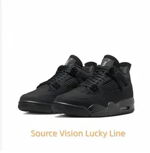 All-Black High-Top Casual Sneakers with Mesh Panels and Air Cushioning