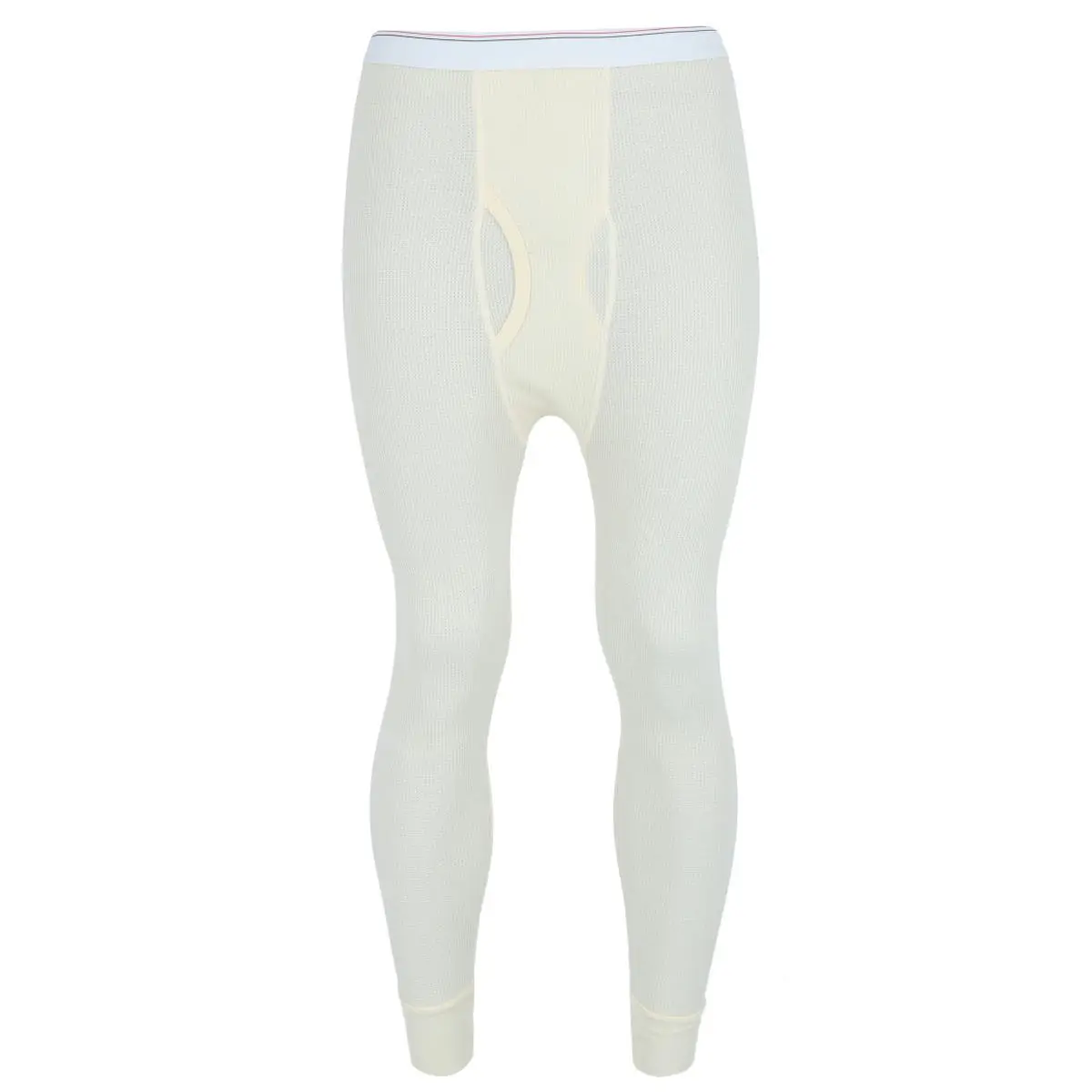 Cotton Plus Men's Thermal Underwear Bottoms, Soft Cotton Blend Fabric Long Johns, Warm Base Layer Pajama Pants for Winter