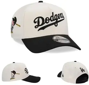 New Era MLB 59FIFTY Adjustable Snapback Hat – Dodgers Unisex Baseball Cap for Trendy Streetwear and Daily Sport Style