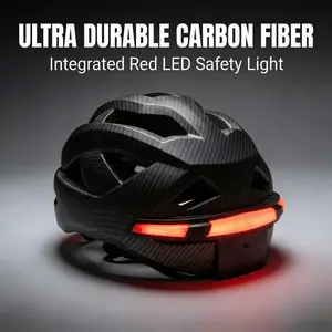 Smart Adult Cycling Helmet with Bluetooth Call & Music, Rear LED Turn Signal Warning Lights, Aerodynamic Design Cooling Vents, Shock Absorption Foam Durable Shell Safe Bike Riding Helmet