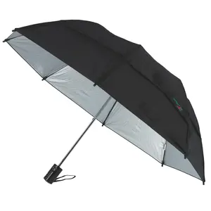 GustBuster Metro Compact Umbrella - Wind Resistant, Sunshade, Automatic Auto Open, UV Protected, Vented, Wind Resistant Umbrella, Sunshade Umbrella