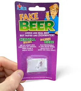 🍺 Fake Beer Prank Powder 🤣 Taste Like DISHWATER! ~ Funny Gag Joke Gift Pack