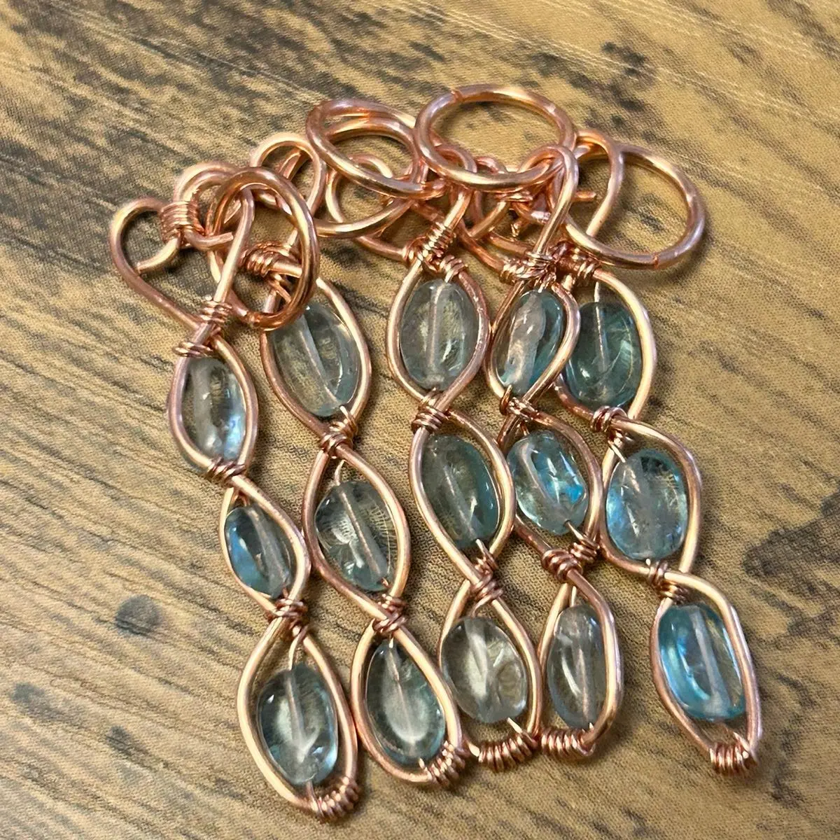 KraveKawaii Pure Copper Apatite Heart Pendant