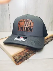 Limited Edition Hat Leather Patch Richardson 112 mens hats dad hats Snapback Cotton