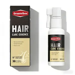 Graanvibes Hair Care Essence - 30 Days Hair Growth & Strengthening Serum with Botanical Extracts, Gentle Formula, Easy to Use