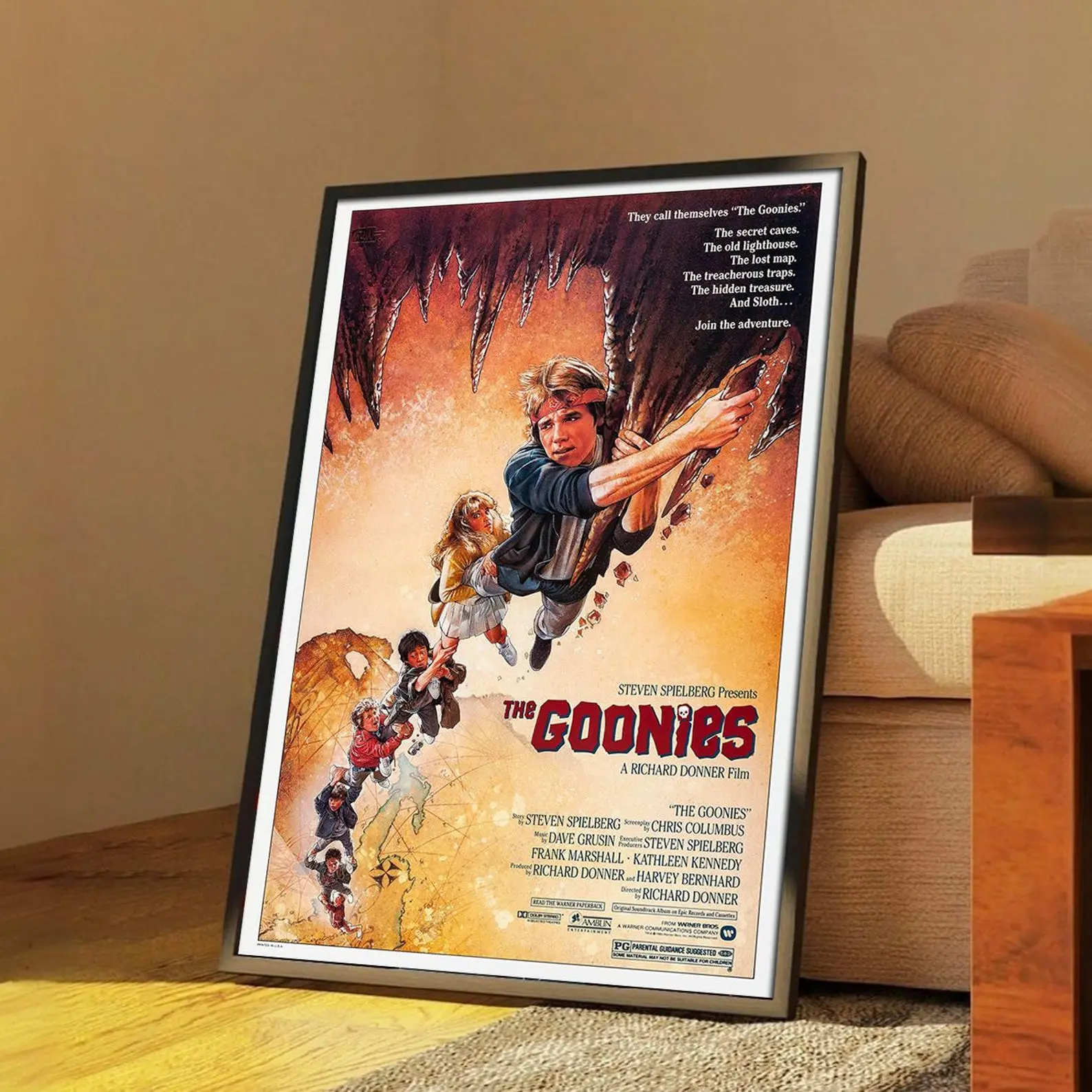 The Goonies Movie Poster | Wall Art | Limited Collection | Unframed Print | Home Decor