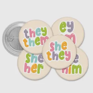 Pronoun Pin