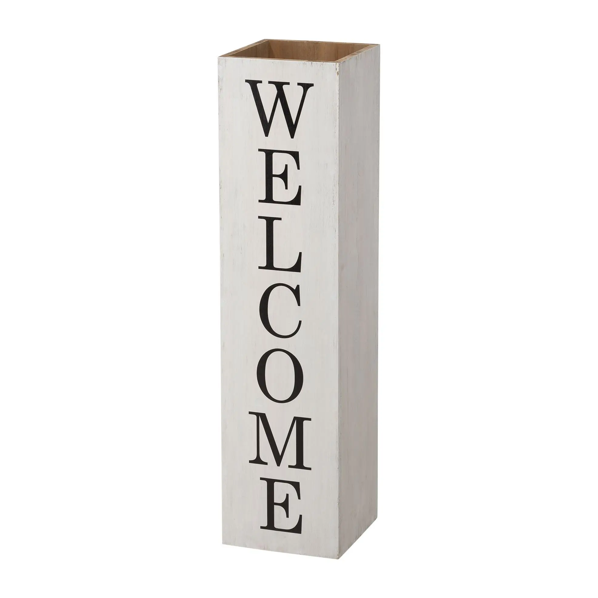 Glitzhome Reversible Open Top Welcome and Homeorch Sign