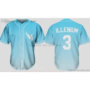 Illenium Inspired Baseball Jersey, All-Over Print Electronic Music Festival Shirt