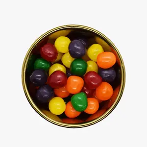 NY Spice Shop Assorted Fruit Sour Balls - Colorful Candy Balls for Sweet Treats with Cherry Lemon Orange Lime & Grape Flavors