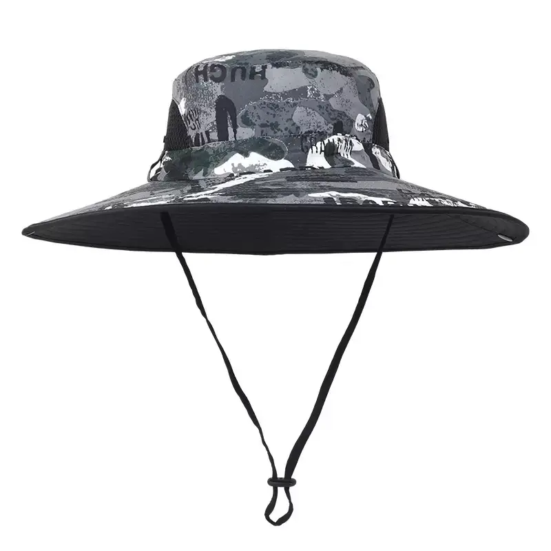 Oversize Bucket Hat for Big Head Men Circumference Over 60cm Summer Sun Protection Fishing Hiking Wide Brim Hat for Large Face