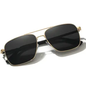 GMKATEYE Polarized Black Sunglasses for Driving & Vacation HD TAC Lenses 100% UV Protection Durable for Travel & Daily Use Clear Vision