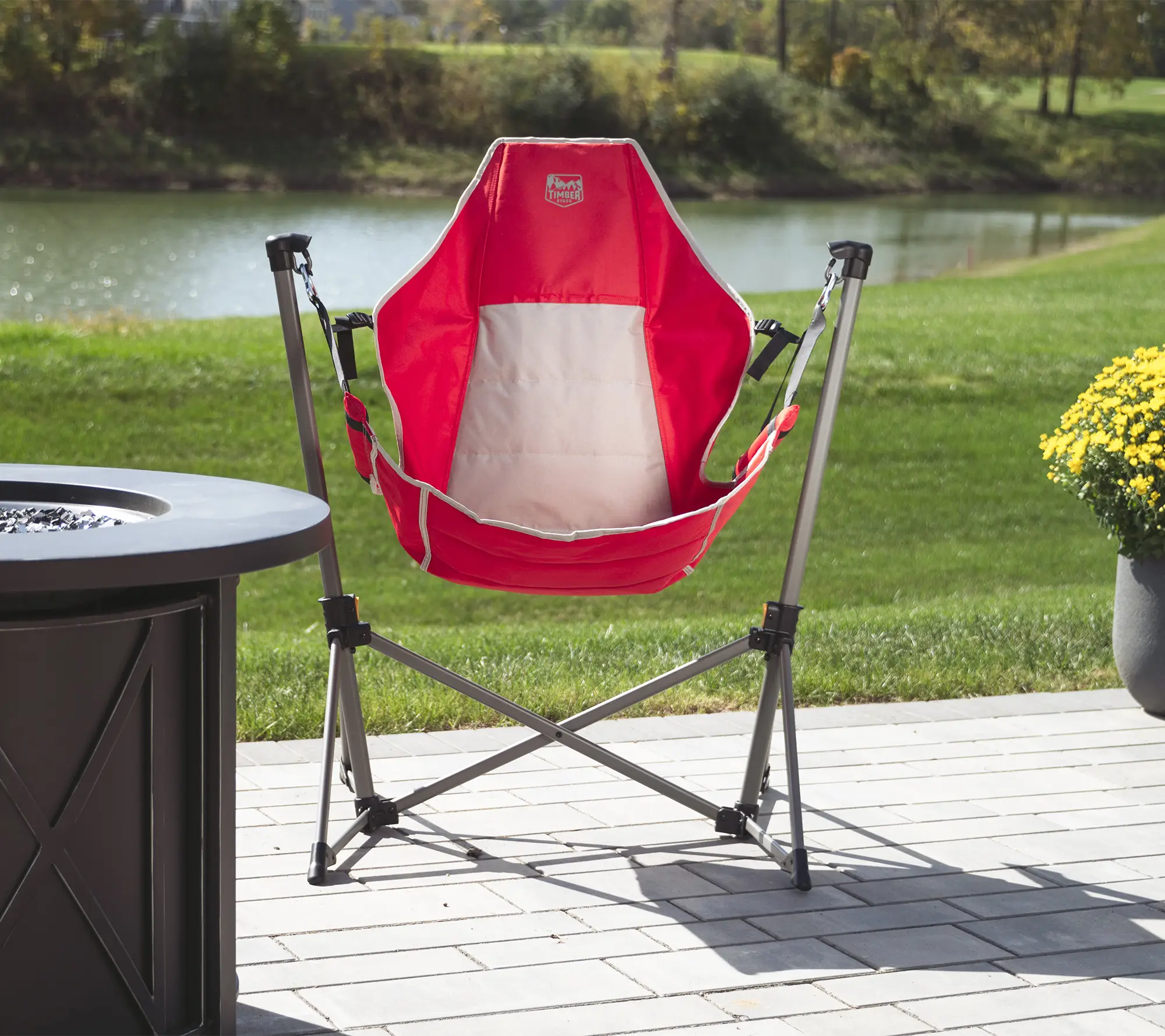 Timber Ridge Portable Folding Hammock Chair with Bag Outdoor Swing Camping Gear